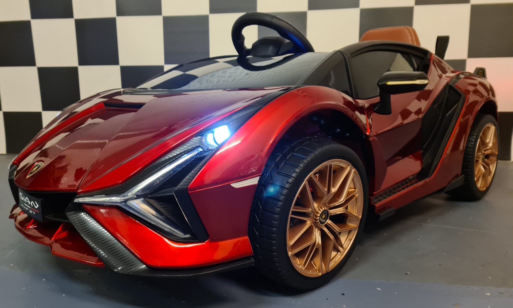 Lamborghini Sian 12V Red