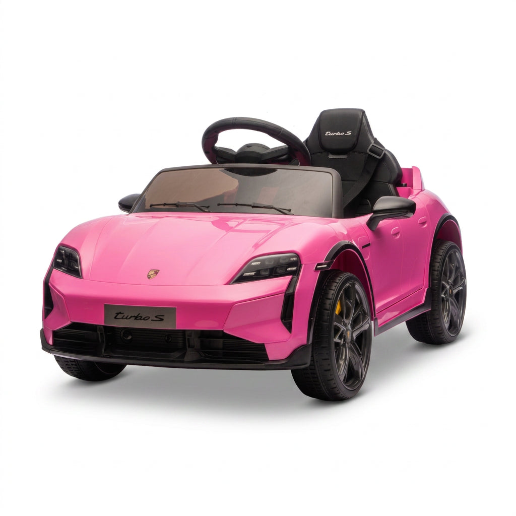 Porsche Taycan 12V 1-seater Pink