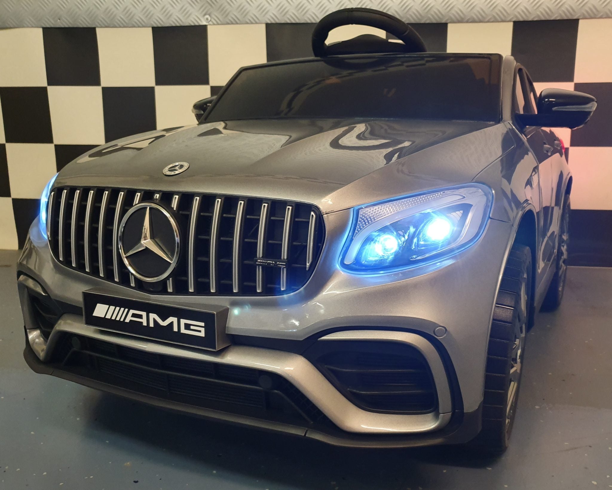 Mercedes GLC 63 12V 1-seater Silver