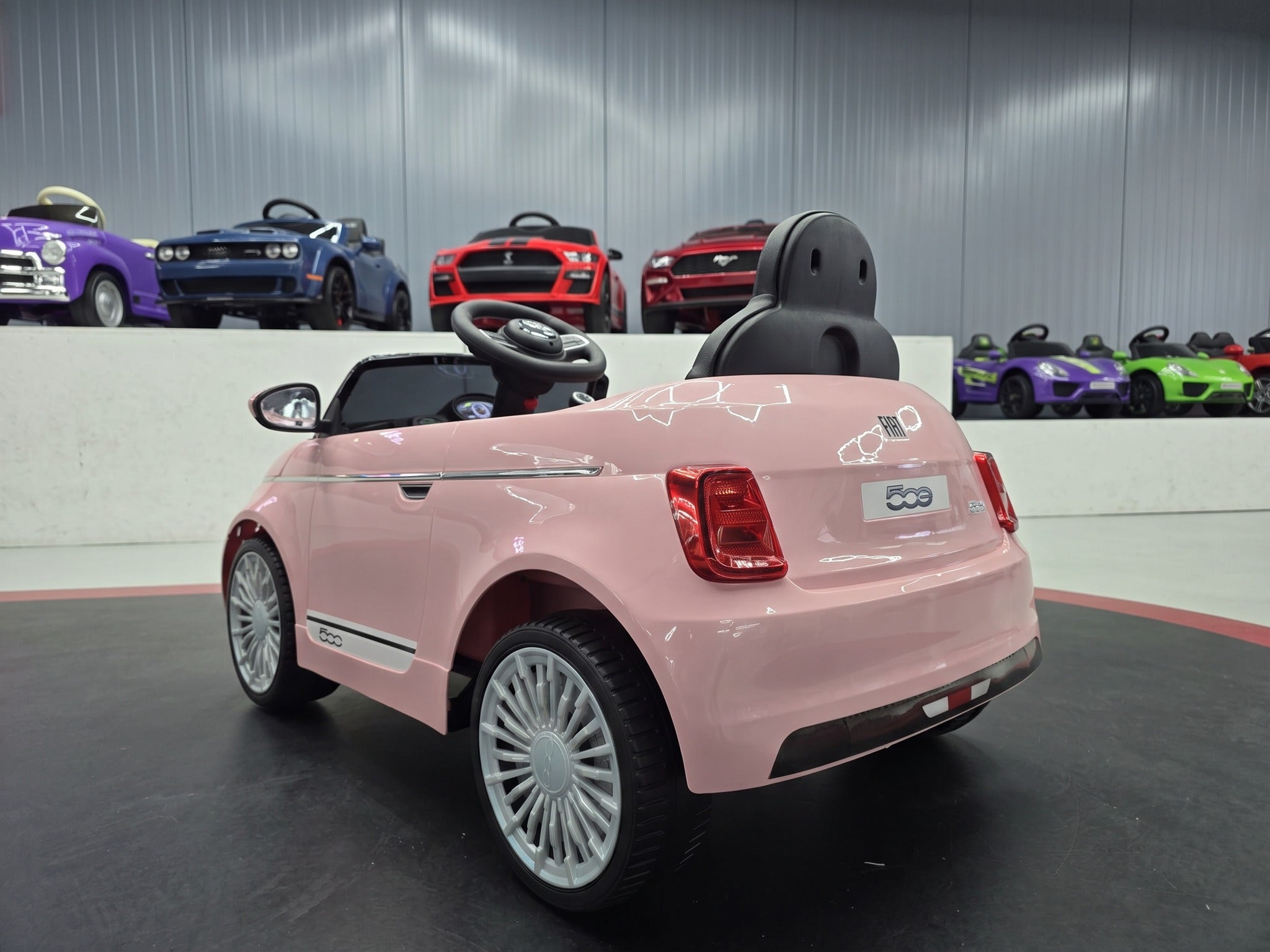 Fiat 500 rear view