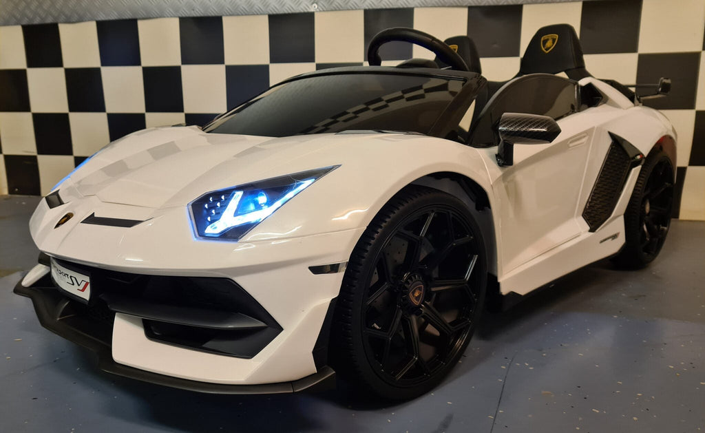 Lamborghini Aventador 24V 2-seater White