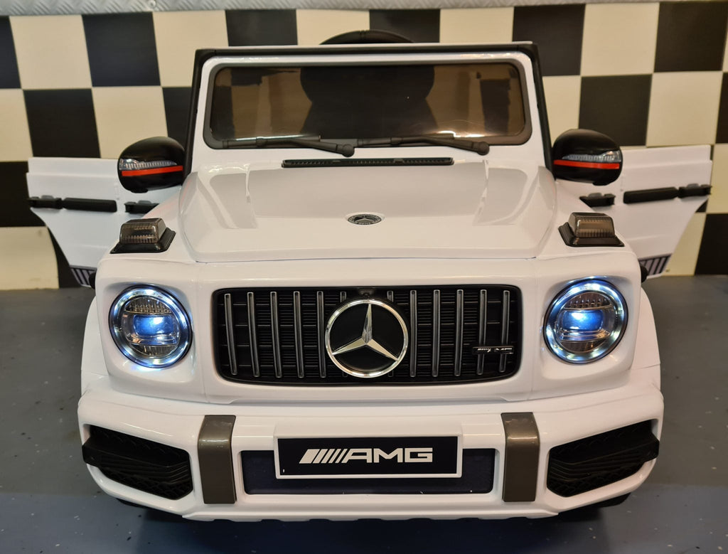 Mercedes G63 12V 1-seater White
