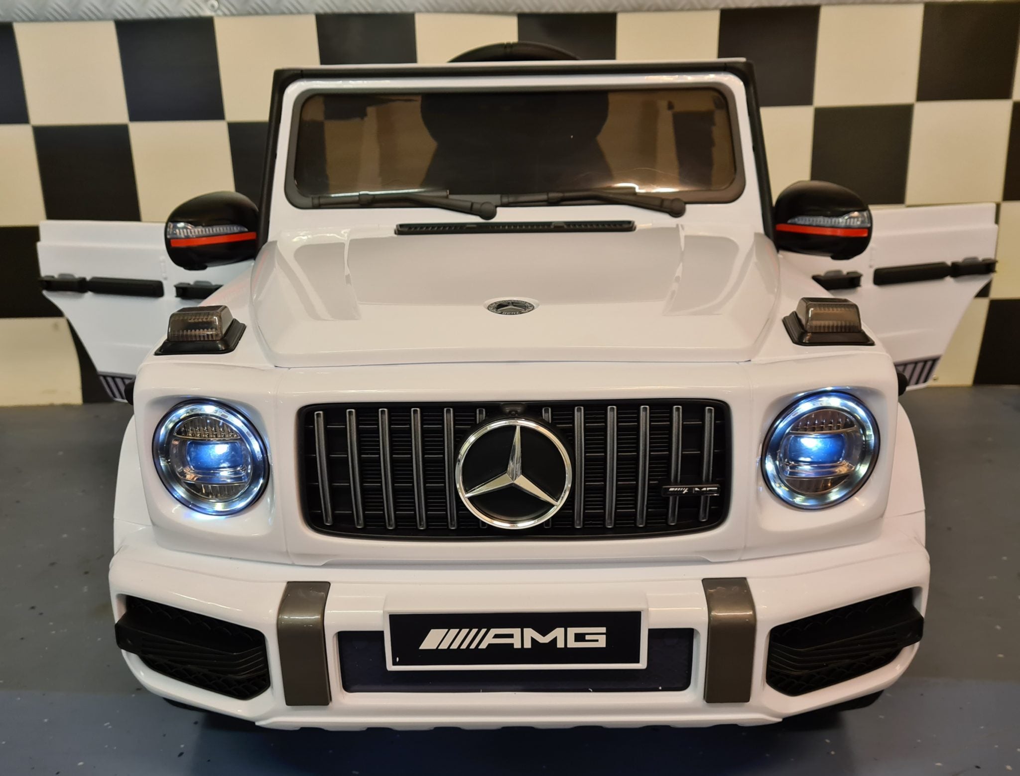 Mercedes G63 12V 1-seater White
