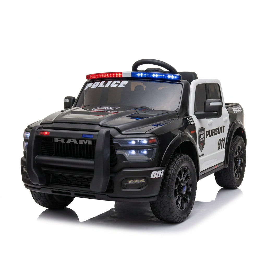 Dodge RAM Police Car kids electric ride-on