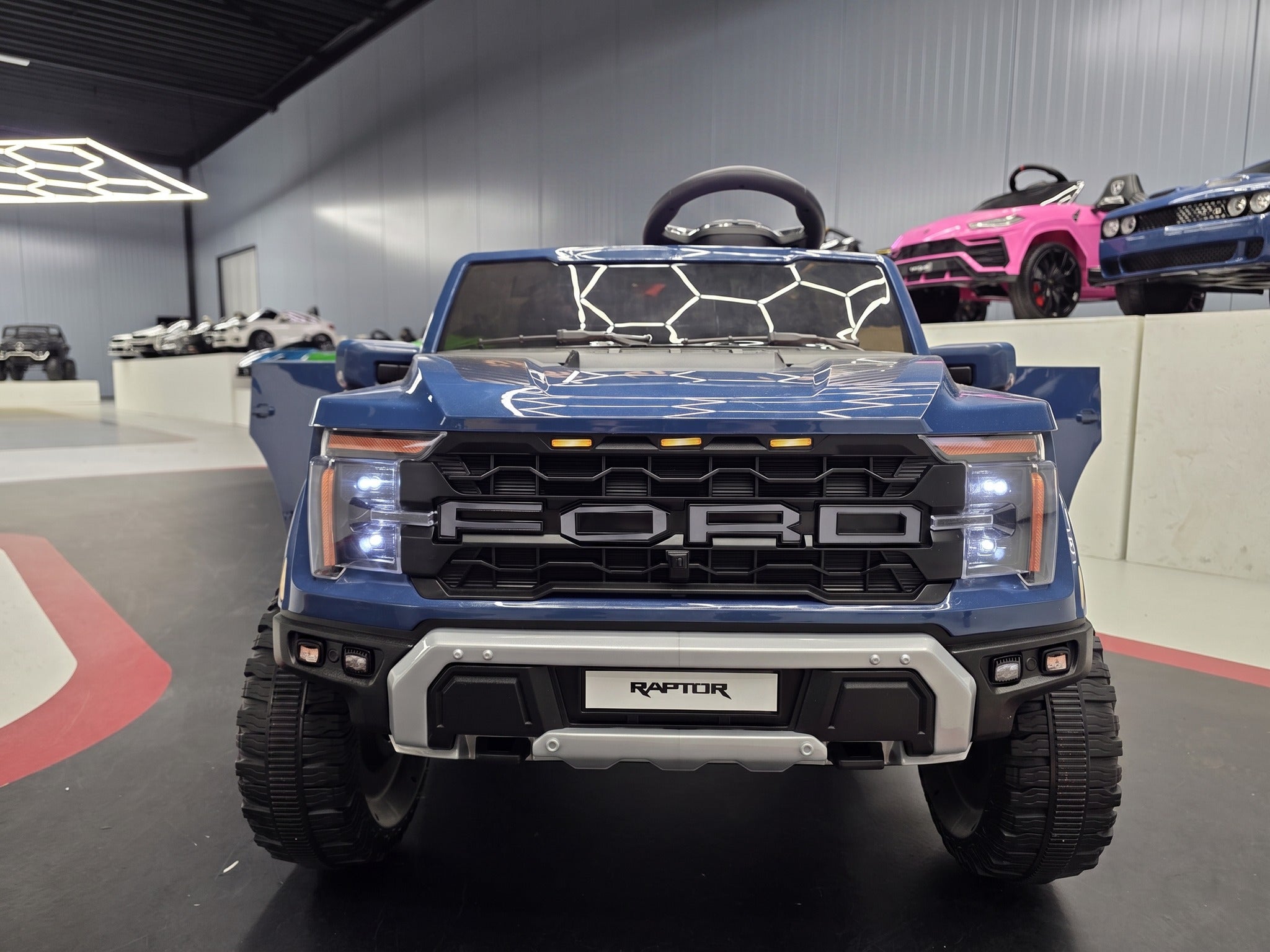 Ford Raptor 24V 2-seater Blue front